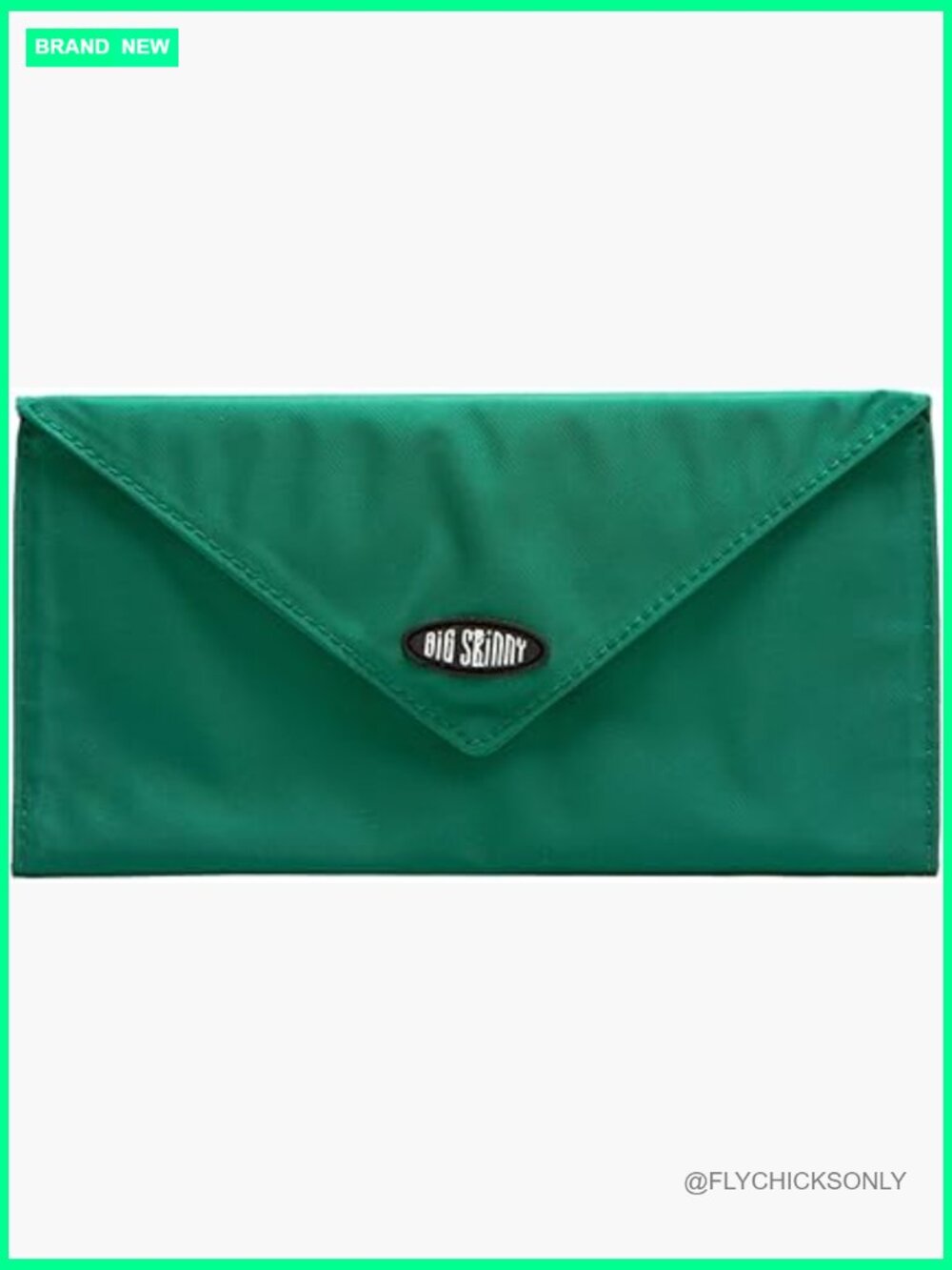 RFID Blocking Tri-Fold Nylon Microfiber Checkbook Wallet